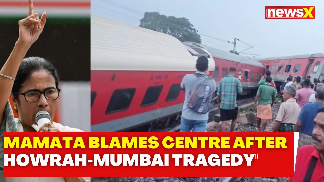 Jharkhand Train Accident | Bengal CM Mamata Attacks Centre After Howrah-Mumbai Mail Tragedy