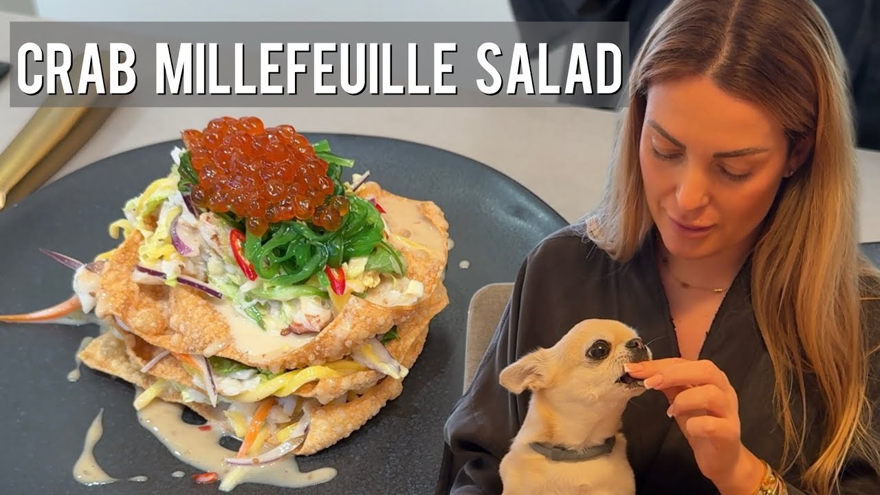 YOU HAVEN'T TRIED THIS | Mille-Feuille with Crab Salad & Red Caviar