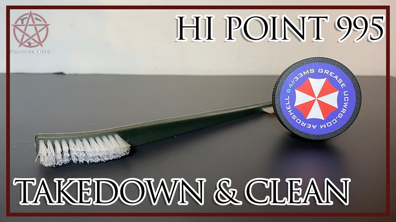 Hi-Point 995TS take down and cleaning