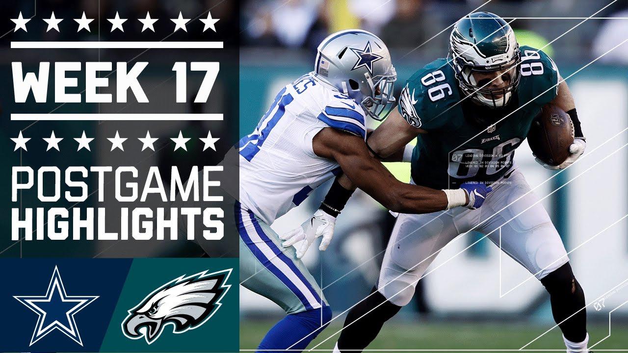 Cowboys vs. Eagles | NFL Week 17 Game Highlights