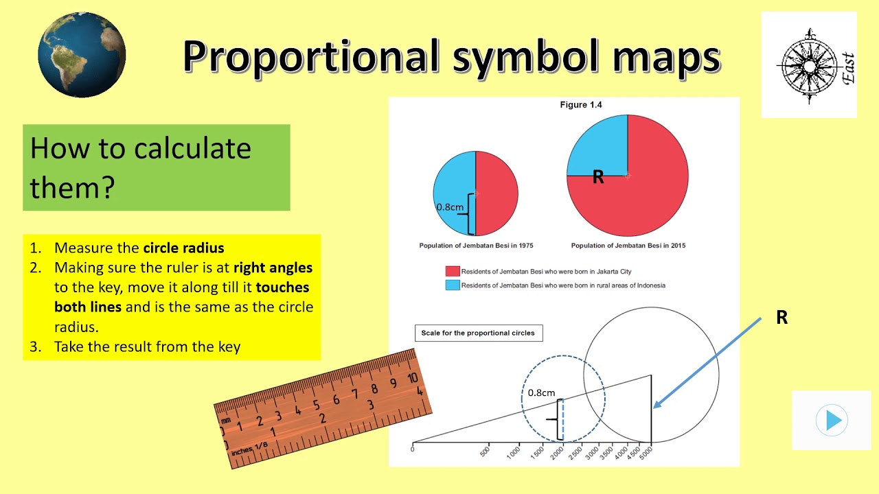 proportional symbol maps in Geography