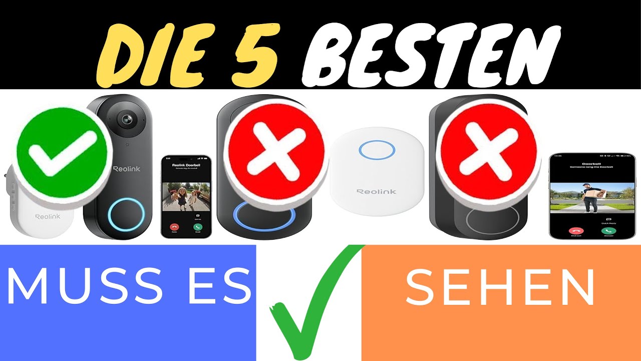 DIE BESTEN VIDEO-TÜRKLINGELN 2025 📹🔔 | SICHERHEIT FÜR DEIN ZUHAUSE!