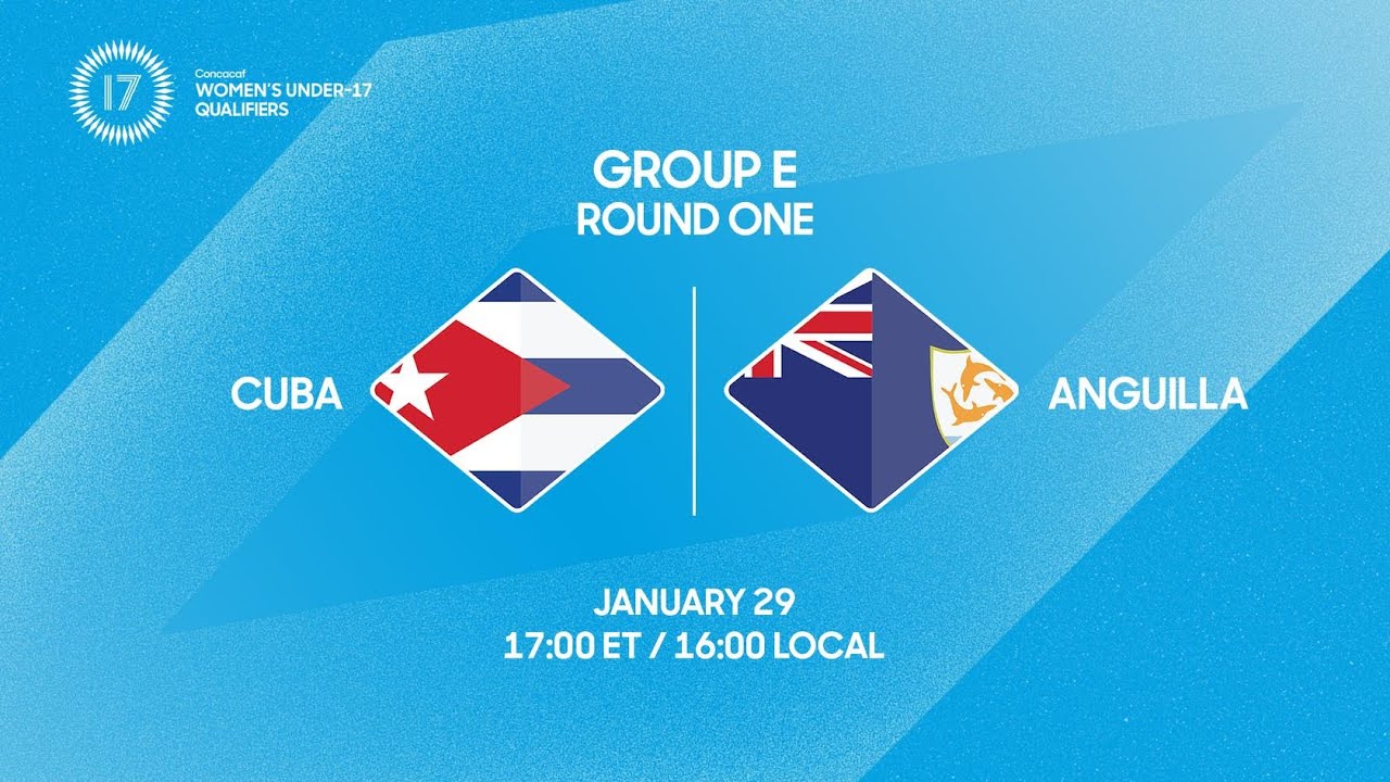 Cuba vs Anguilla | 2026 Concacaf Women’s Under-17 Qualifiers