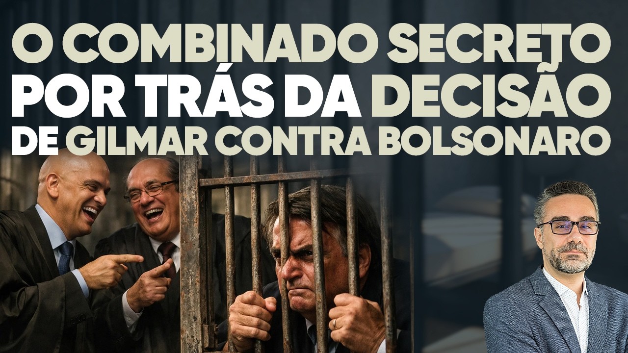 🚨 URGENTE: Gilmar rejeita HC de Bolsonaro pedindo prisão domiciliar! E agora?