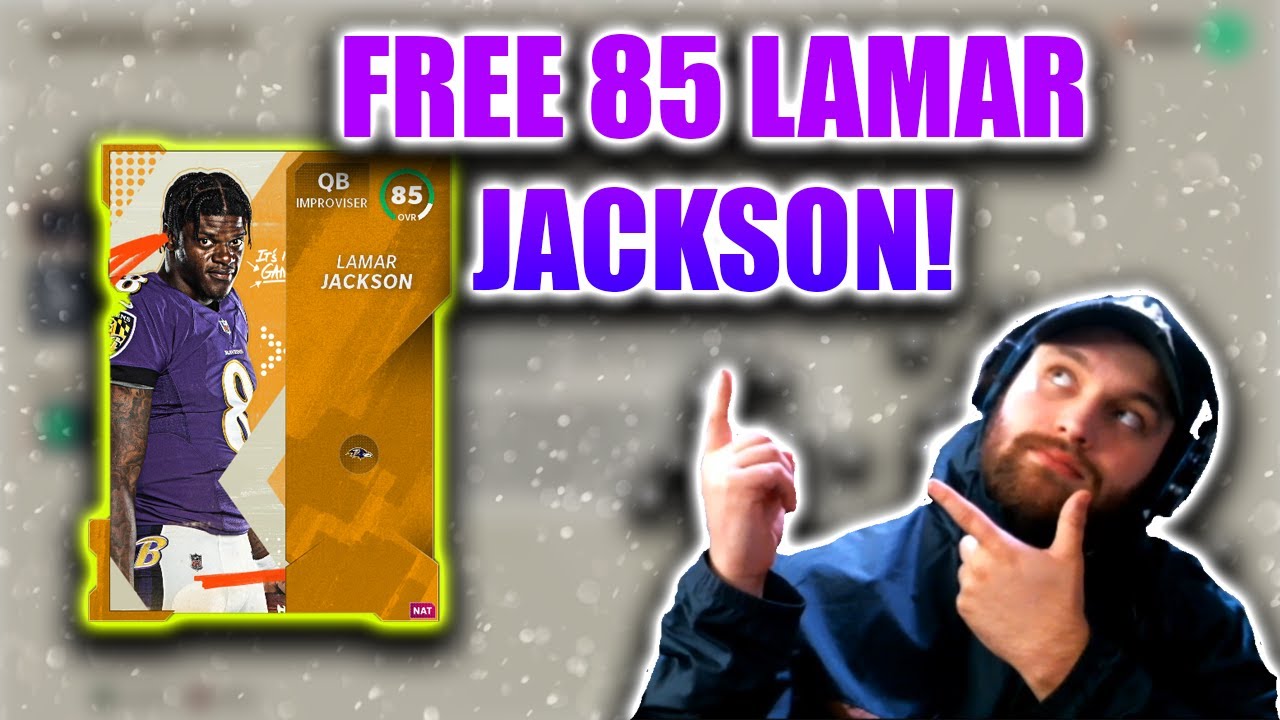 FREE 85 LAMAR JACKSON WITHOUT MVP EDITION! MADDEN 21 ULTIMATE TEAM!