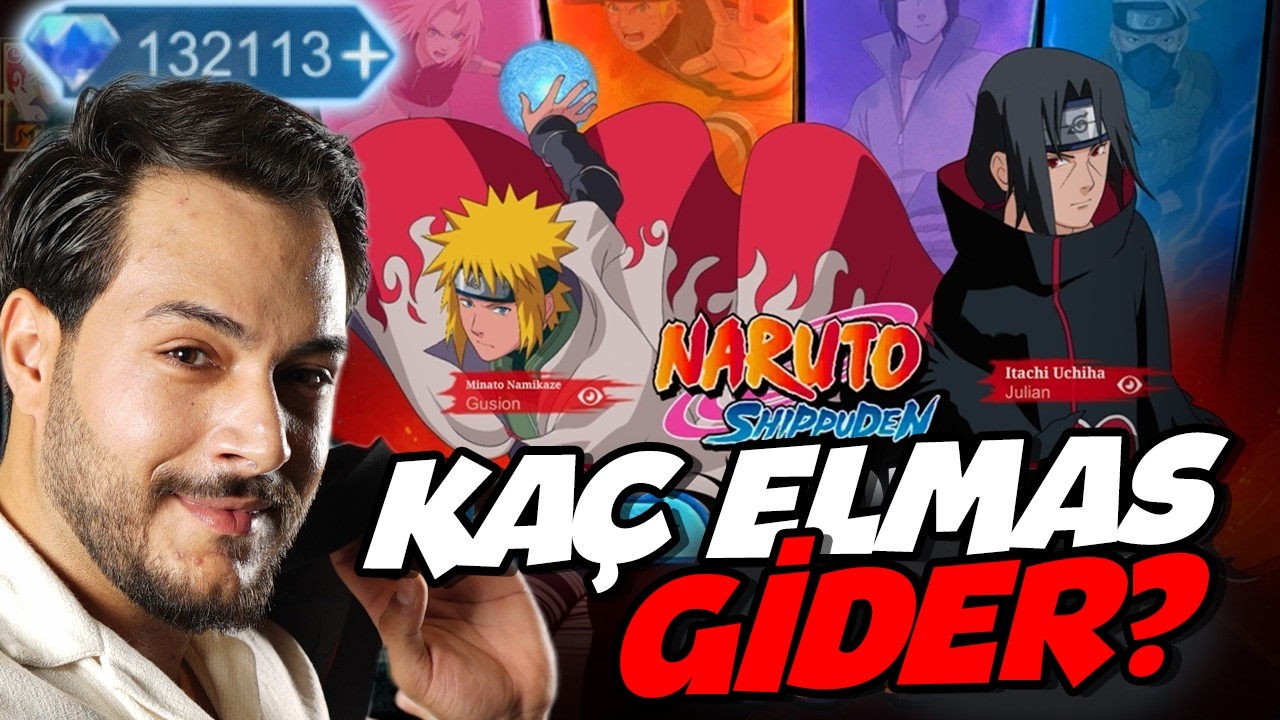 NARUTO KOST&Uuml;MLERİNE KA&Ccedil; ELMAS GİDER? Mobile Legends