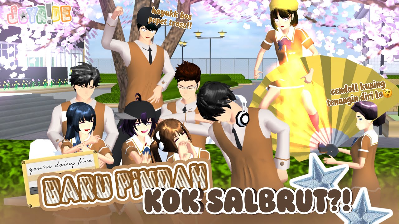 JOYRIDE #2 (Part 1) [BARU PINDAH, MALAH SALBRUT!!😏] DRAMA SAKURA SCHOOL SIMULATOR