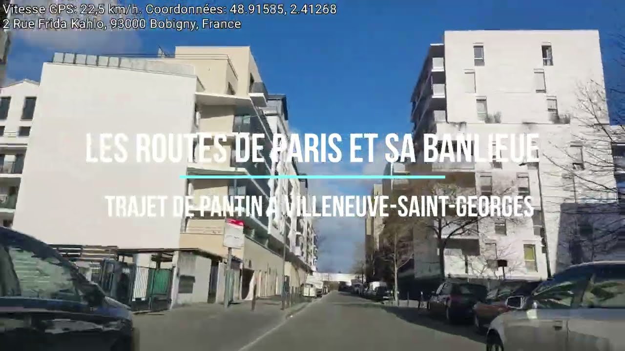 Sur les routes de Pantin à Villeneuve-Saint-Georges