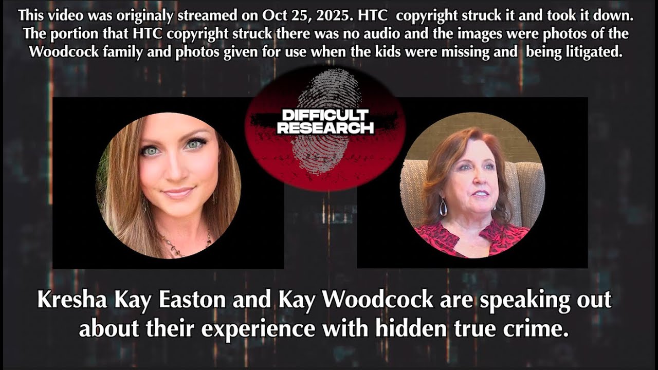 Kresha and Kay Woodcock speak out on their experience with HTC. originally aired Oct 24, 2025