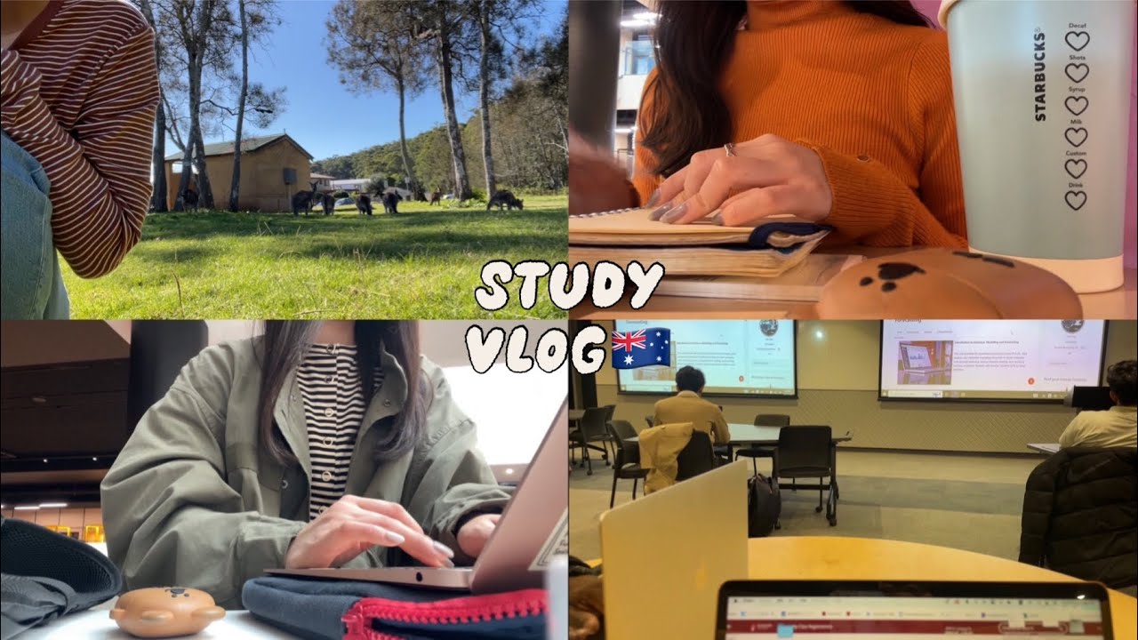 STUDY VLOG🇦🇺| 大学院生になりました | grad school life in 🇦🇺🐨, new semester, 新学期🧑‍🎓