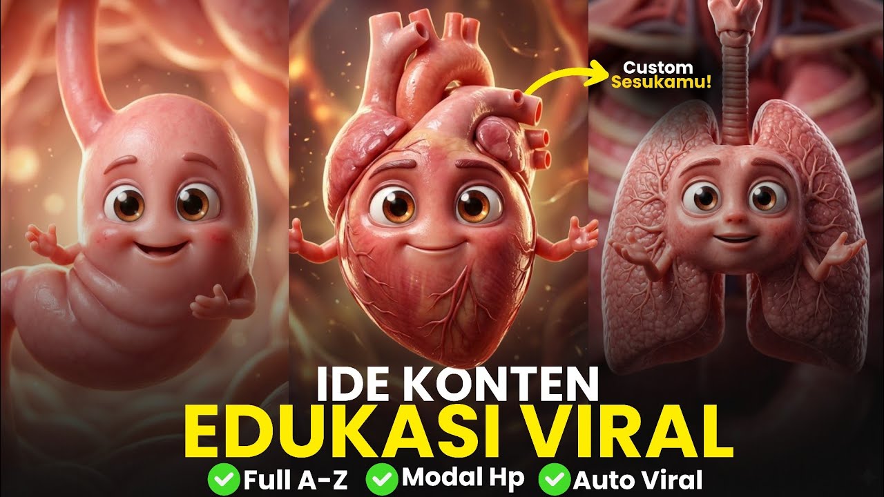 🔥 AUTO VIRAL! Bikin Karakter AI Lucu dari Benda Sehari-hari Pakai HP (Tutorial Lengkap)