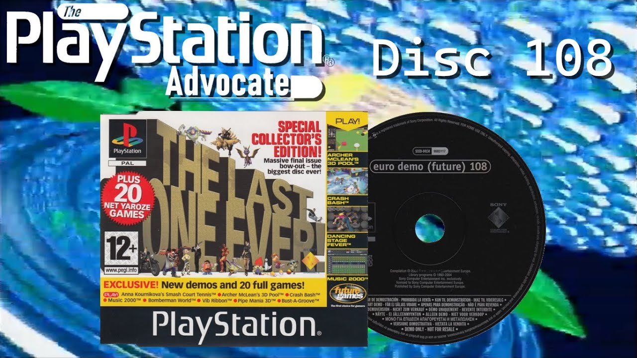 UK Magazine PS1 Demo Disc 108 [FINAL UK DISC]