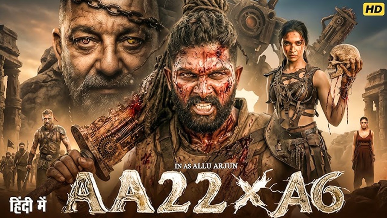 AA22*A6 | Full Hindi Dubbed Movie | Allu Arjun, Deepika Padukone, Sanjay Dutt| New Action Movie 2026