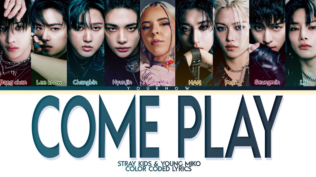 Come Play (from the series arcane league of legends) Stray Kids & Young Miko & Tom Morello [lyrics]