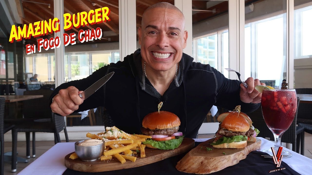 Hamburger Sensacional en Fogo De Chao - Vlog