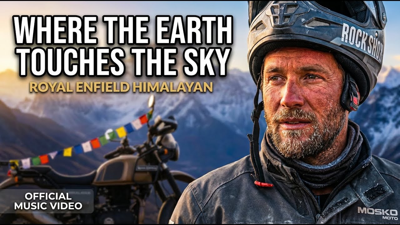 Himalayan Motorcycle Journey | Where the Earth Touches the Sky | Royal Enfield  | Adventure Song