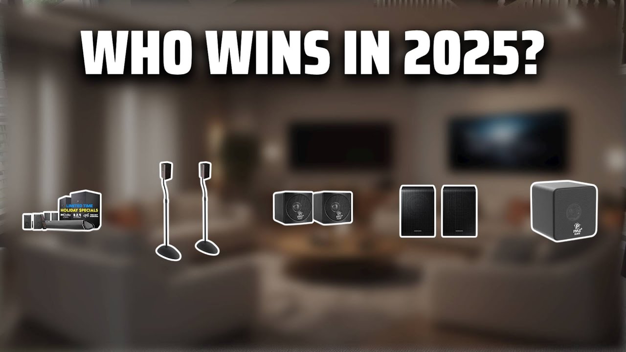 The Top 5 Best Rear Speakers in 2025 - Must Watch Before Buying!
