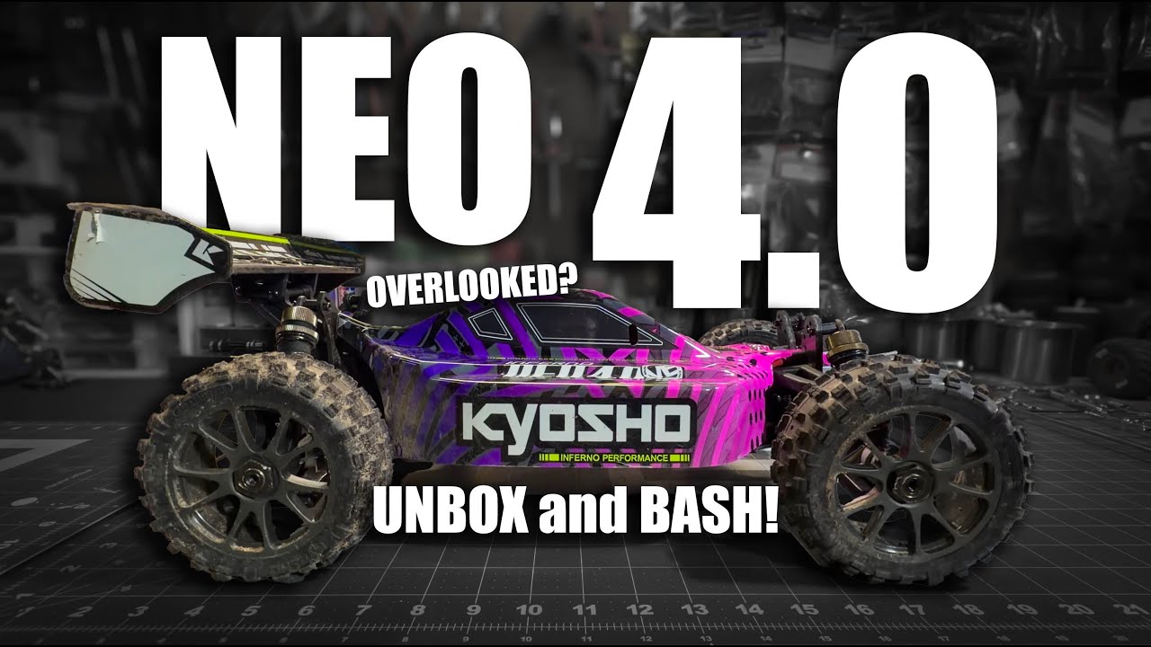 РАСПАКОВАТЬ и БАШИТЬ! KYOSHO INFERNO NEO 4.0 