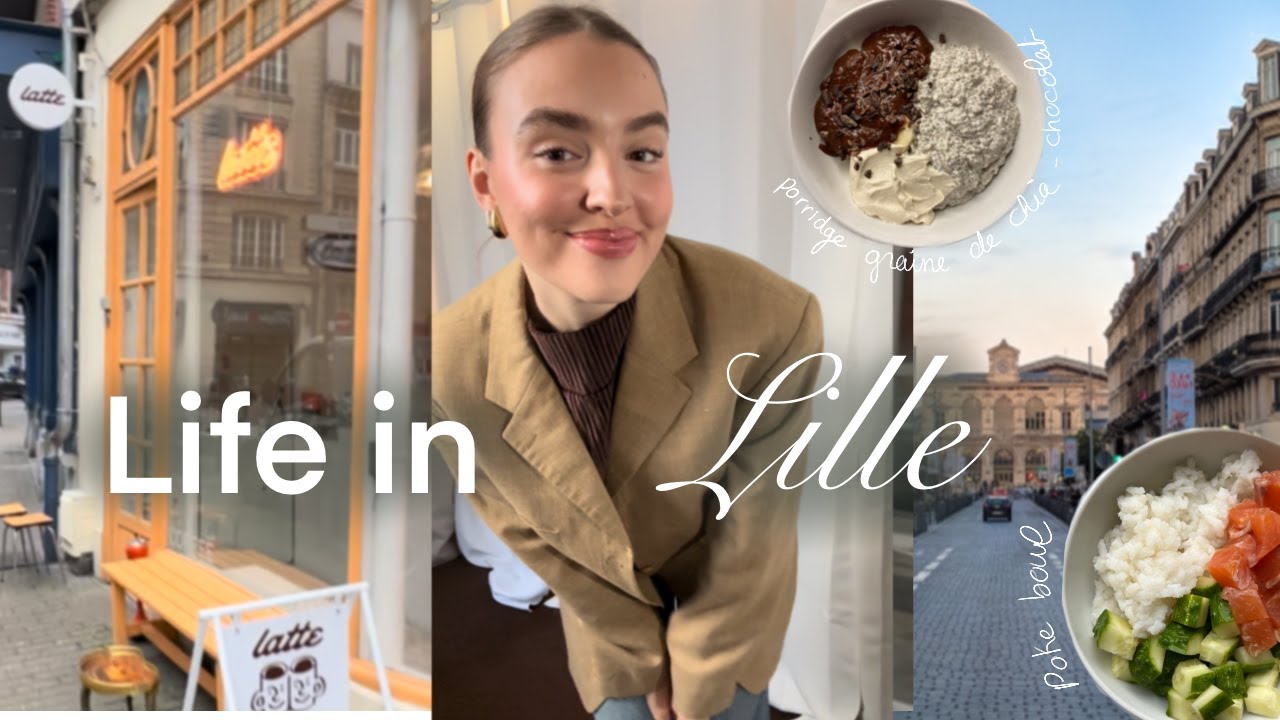 une journée de travail avec moi à Lille !