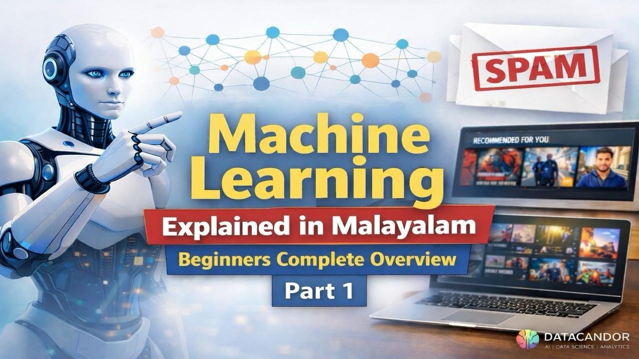 Machine Learning Explained in Malayalam | Beginners Complete Overview