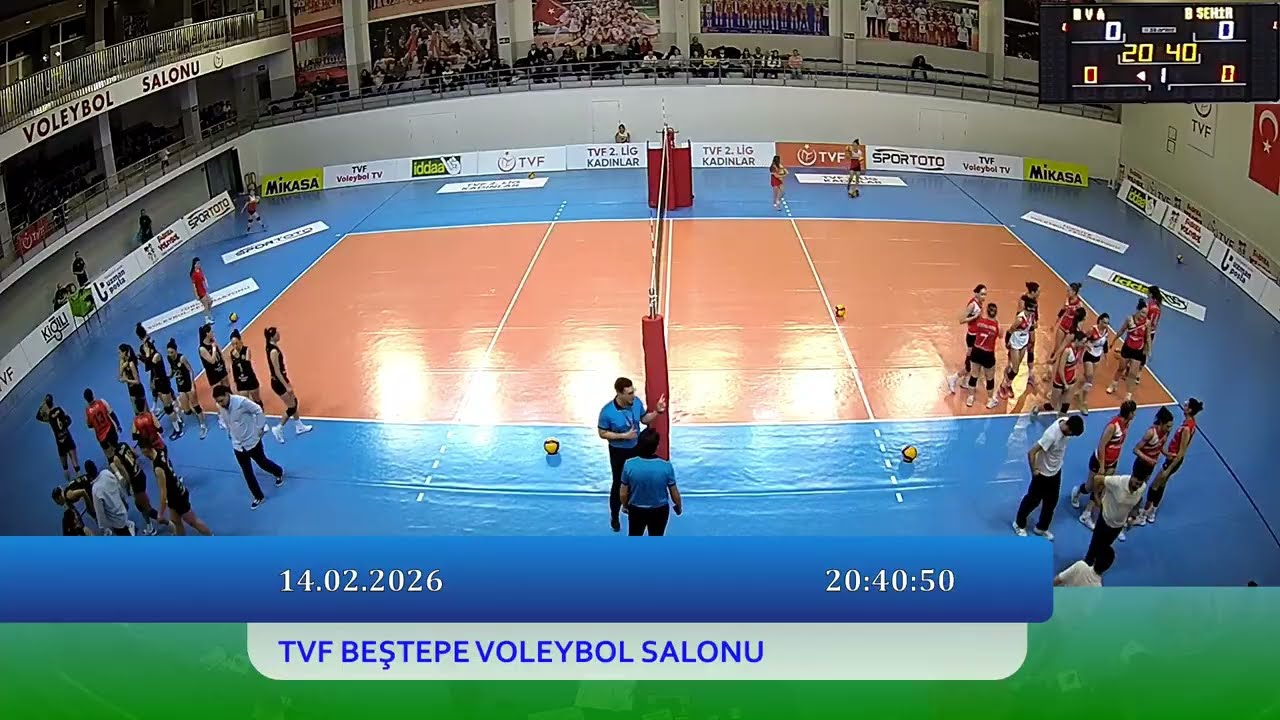 BÜYÜKÇEKMECE VOLEYBOL AKADEMİ - BAHÇEŞEHİR KOLEJİ DALAMAN BLD. Kadınlar 2. Lig Çeyrek Finalleri