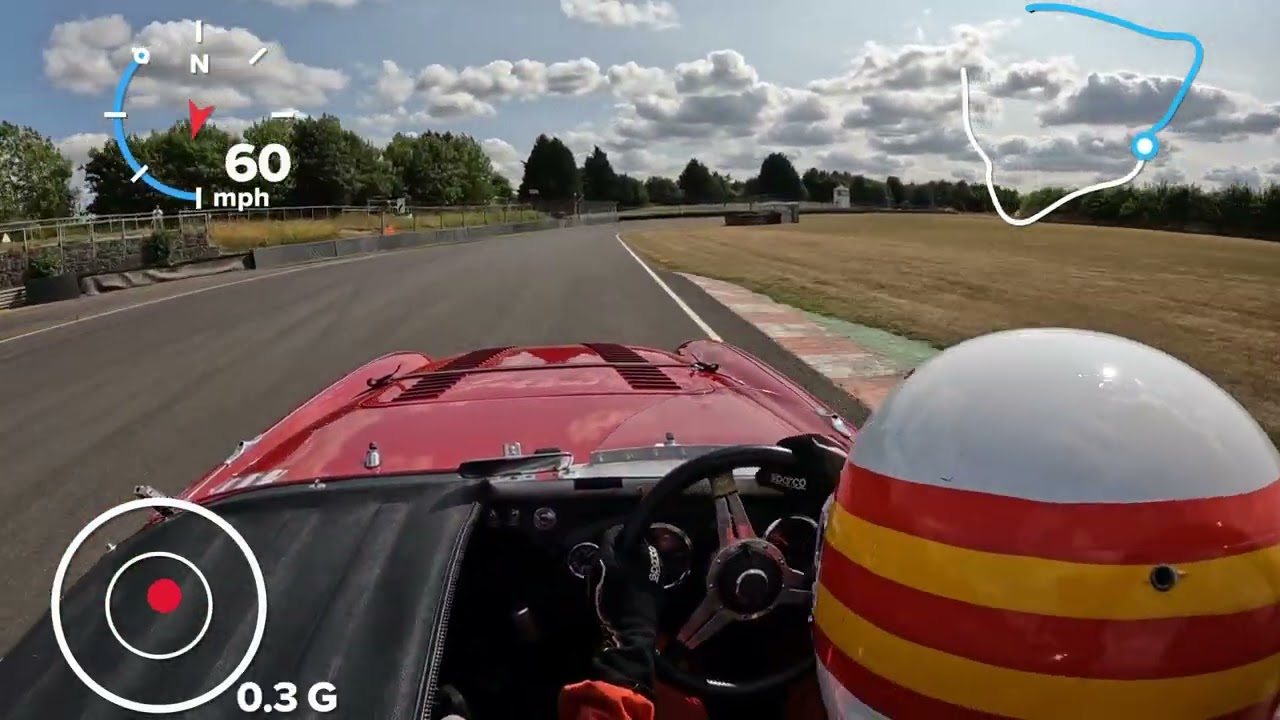 Austin Healey 100m Castle Combe Sprint 26 July 2025 Michael Berry class record 72.99