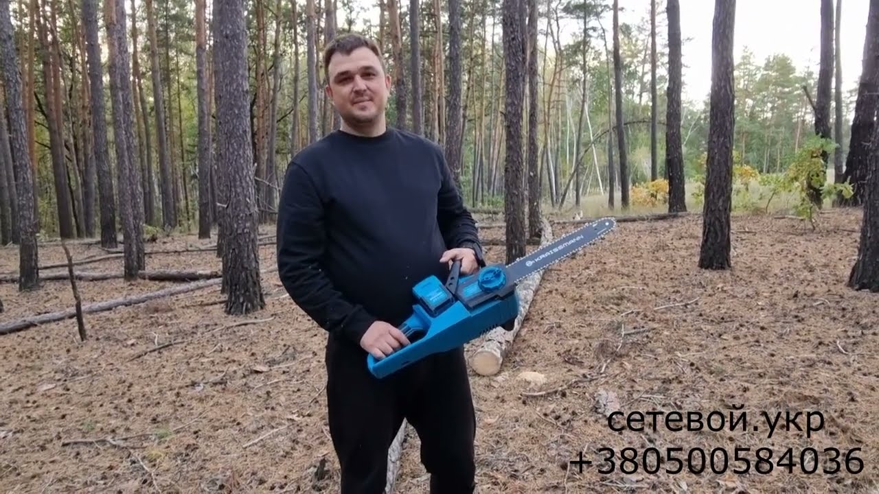 Аккумуляторная цепная пила Крайсман 3502