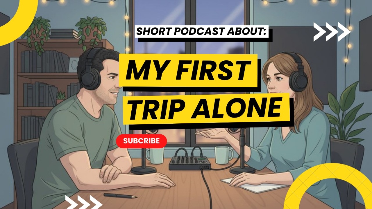 SHORT PODCAST ABOUT: MY FIRST TRIP ALONE