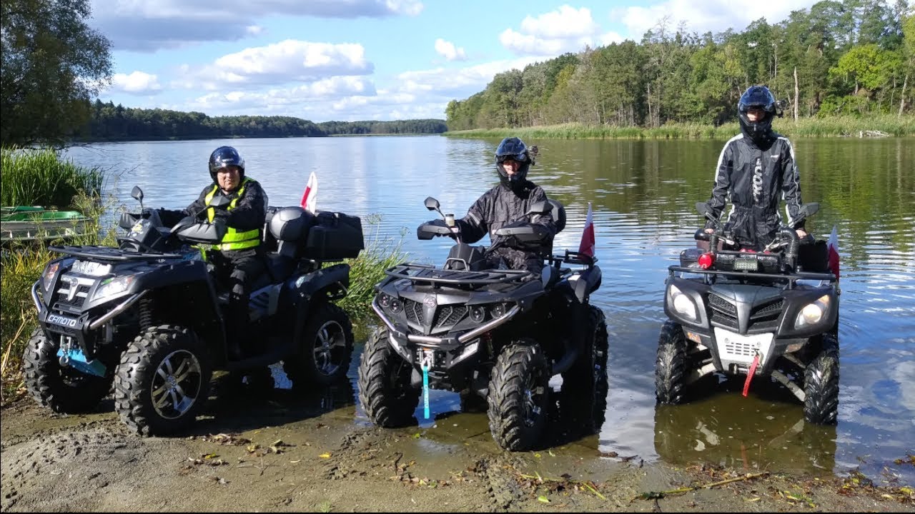 Wyprawa w okolice Zbąszynia | CFMoto 800 | CFMoto 550 | Dinli Centhor 700