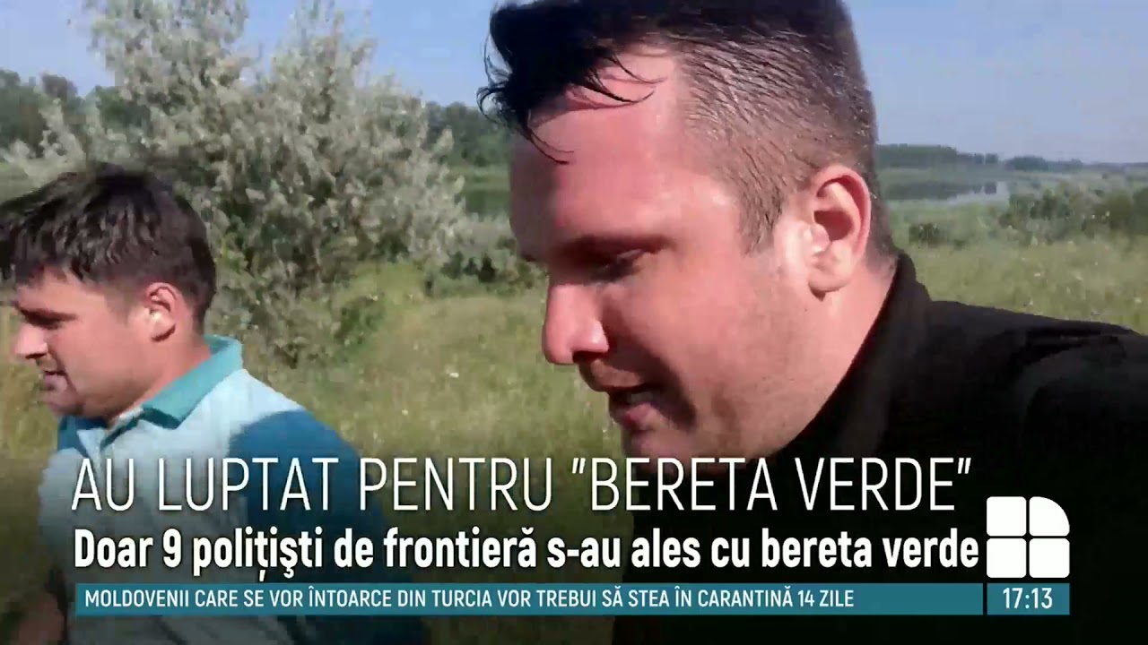 Cei mai curajoşi poliţişti de frontieră s-au luptat pentru a câştiga Bereta de Onoare