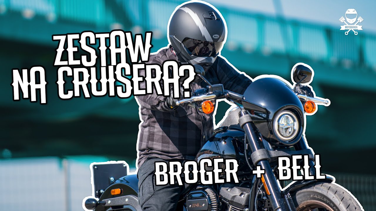 Koszula w kratę, Jeansy i Bell Broozer - Czyli jak ubrać się jak Badass na motocykl?