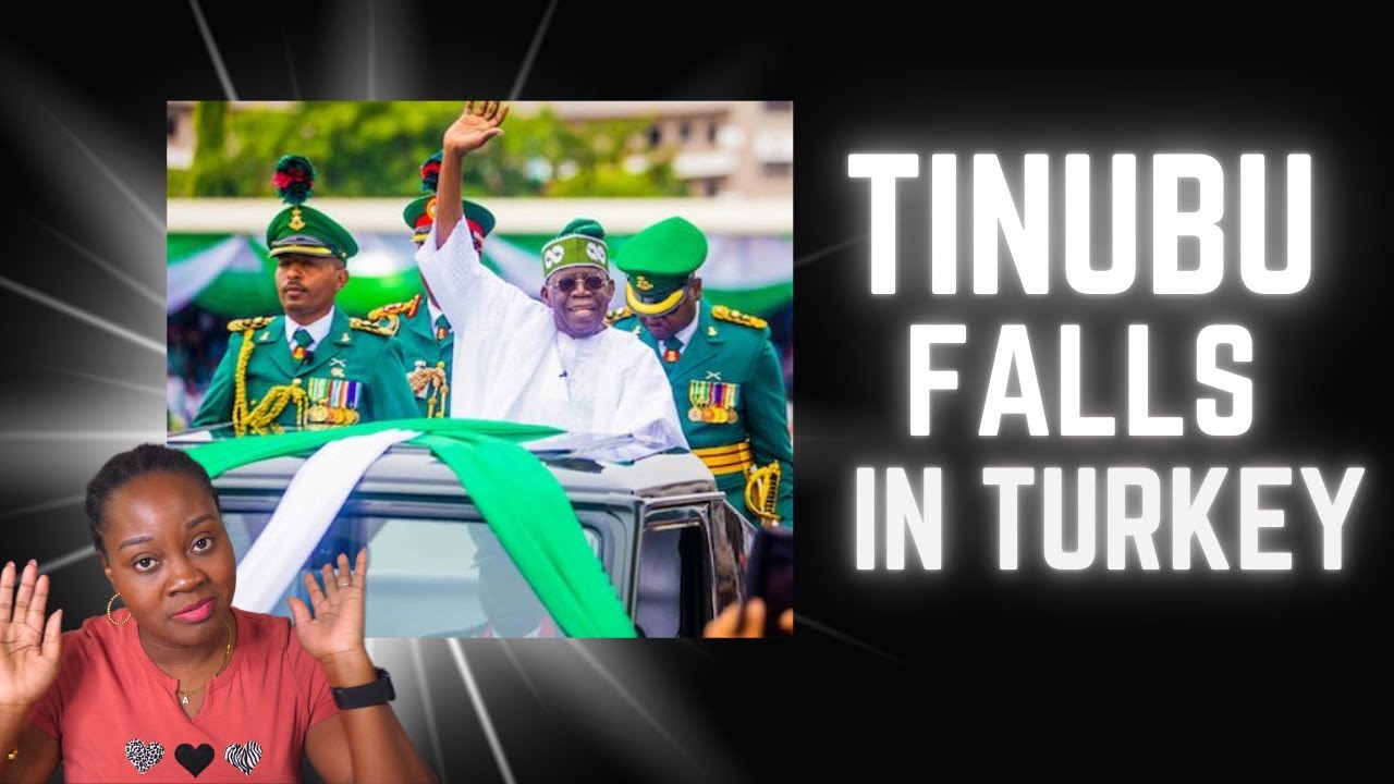 Tinubu  Falls During Turkey Reception