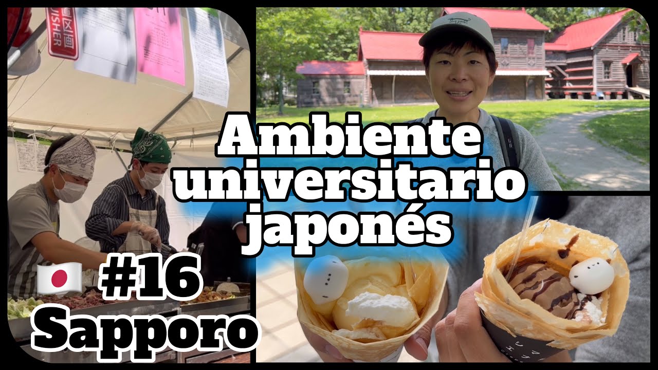 Así Es La Universidad de Hokkaido + El Mejor Postre de Sapporo 🇯🇵 Vlog Japón