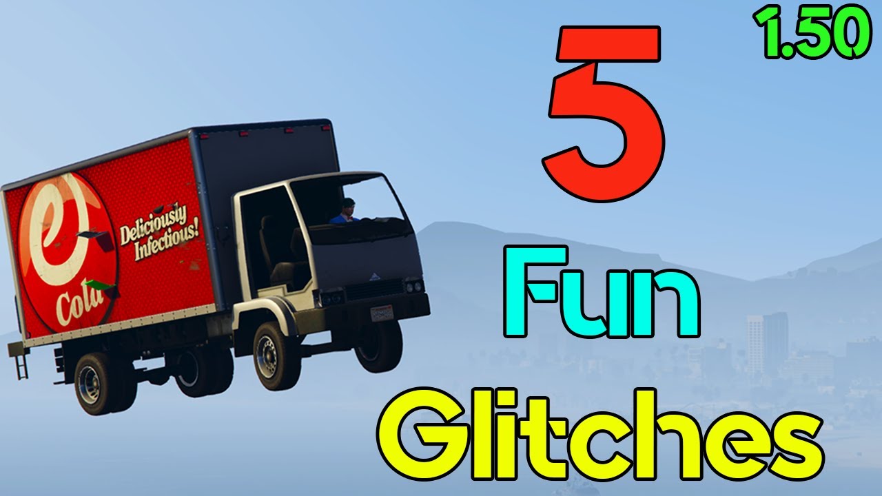 5 Fun Glitches in GTA Online #3 - 1.50