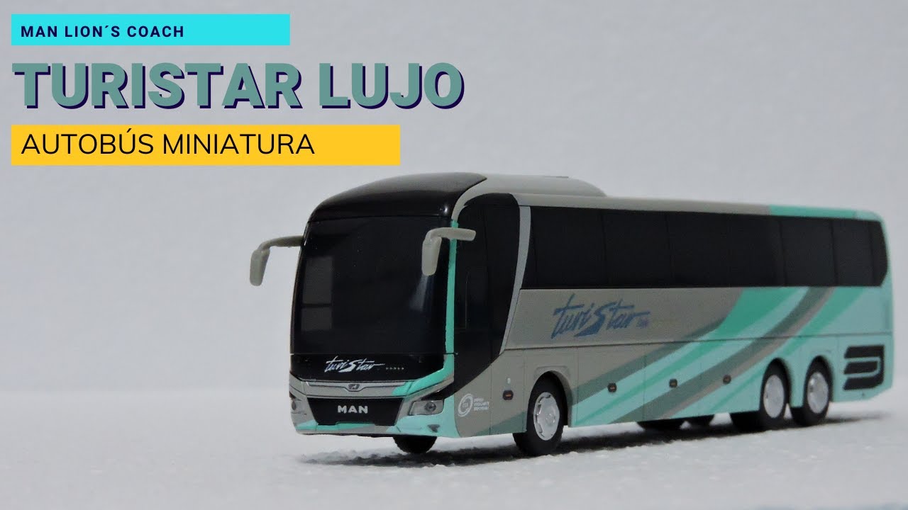 TURISTAR LUJO, Autobús a escala. Excelente pieza para tu colección Unboxing