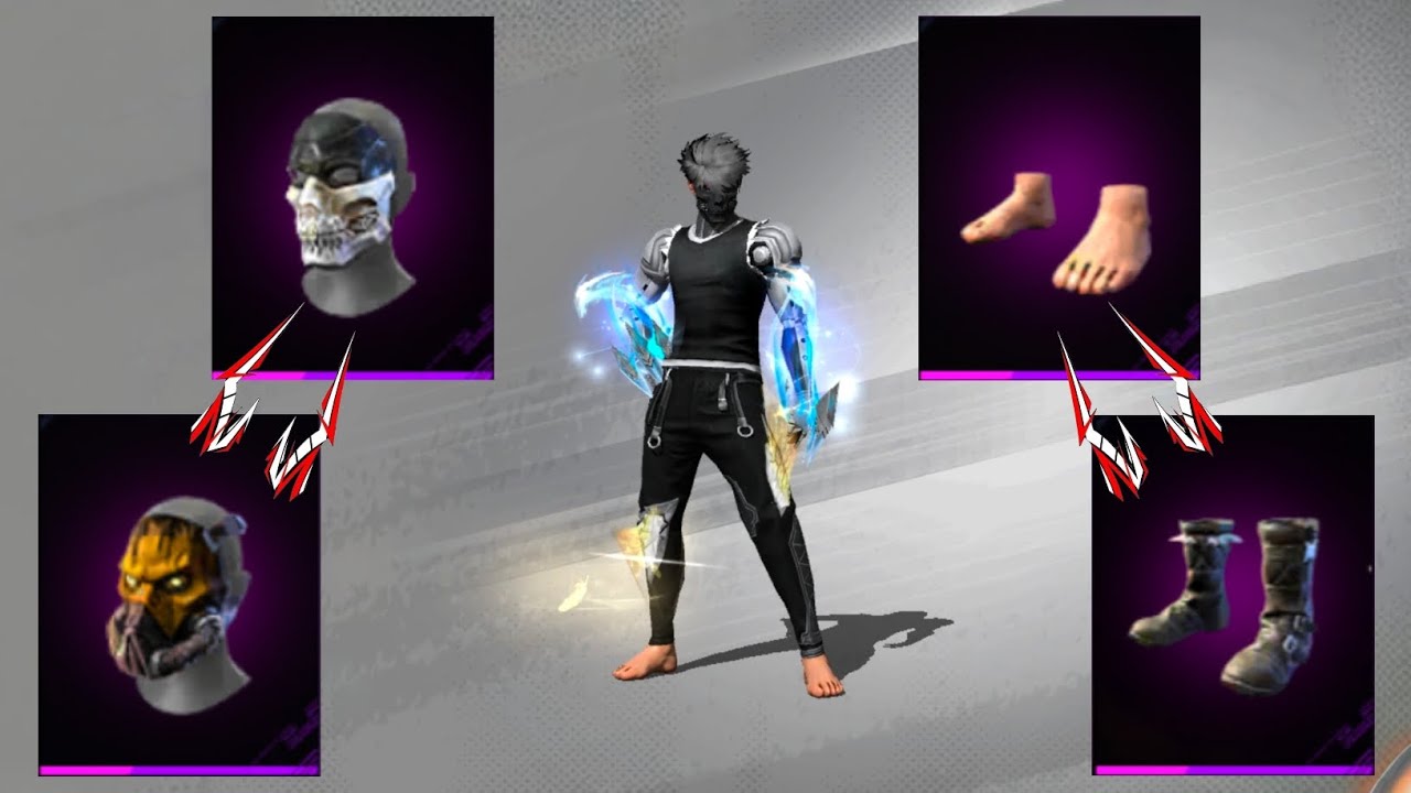 mod skin ff / mod skin Ignis, mod mặt nạ huyền thoại viễn tây, mod chân thánh phồng.