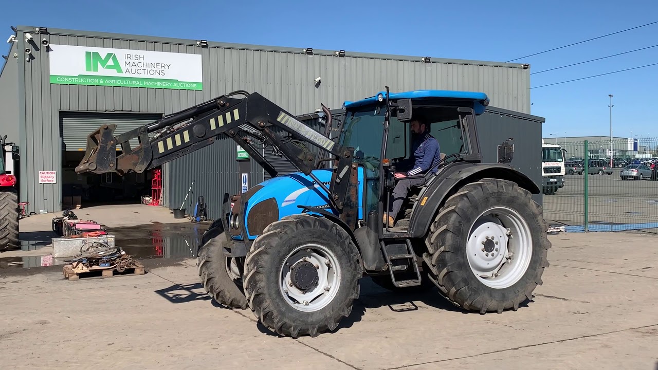 UNRESERVED 2007 LANDINI POWERFARM 75 4WD TRACTOR C/W ROSSMORE FL60 LOADER