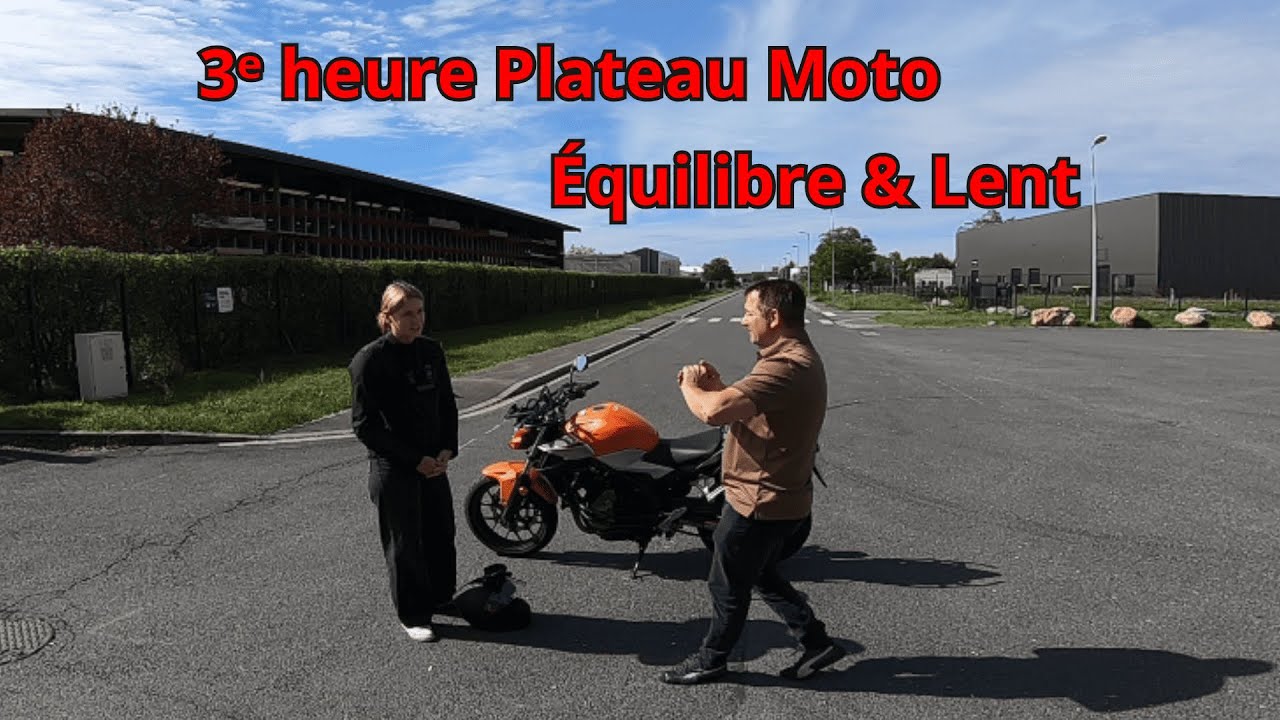 Aglaé – 3ᵉ heure de Plateau Moto : équilibre, allure lente & demi-tours