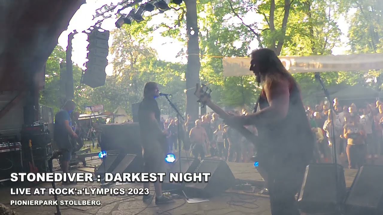 STONEDIVER - Darkest Night Live at Rockalympics 2023