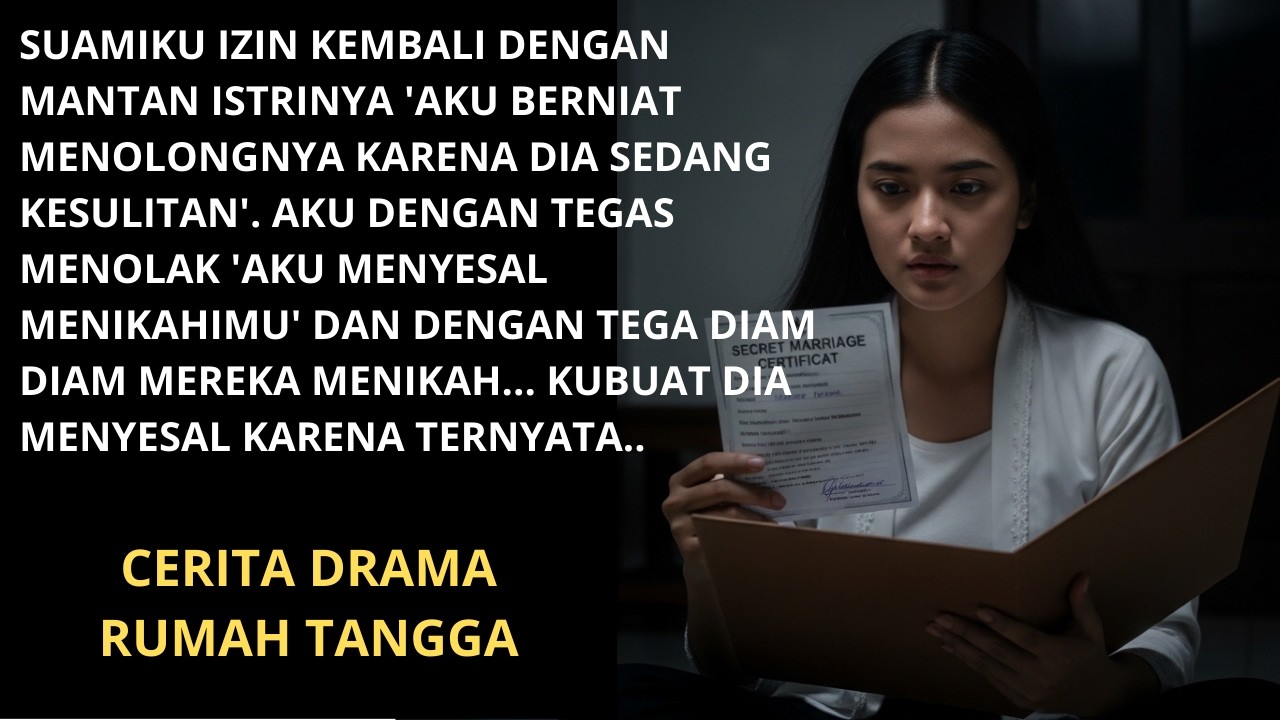 SUAMIKU BALIK KE MANTAN ISTRI SECARA DIAM DIAM, TAPI PENYESALANNYA TERLAMBAT!....