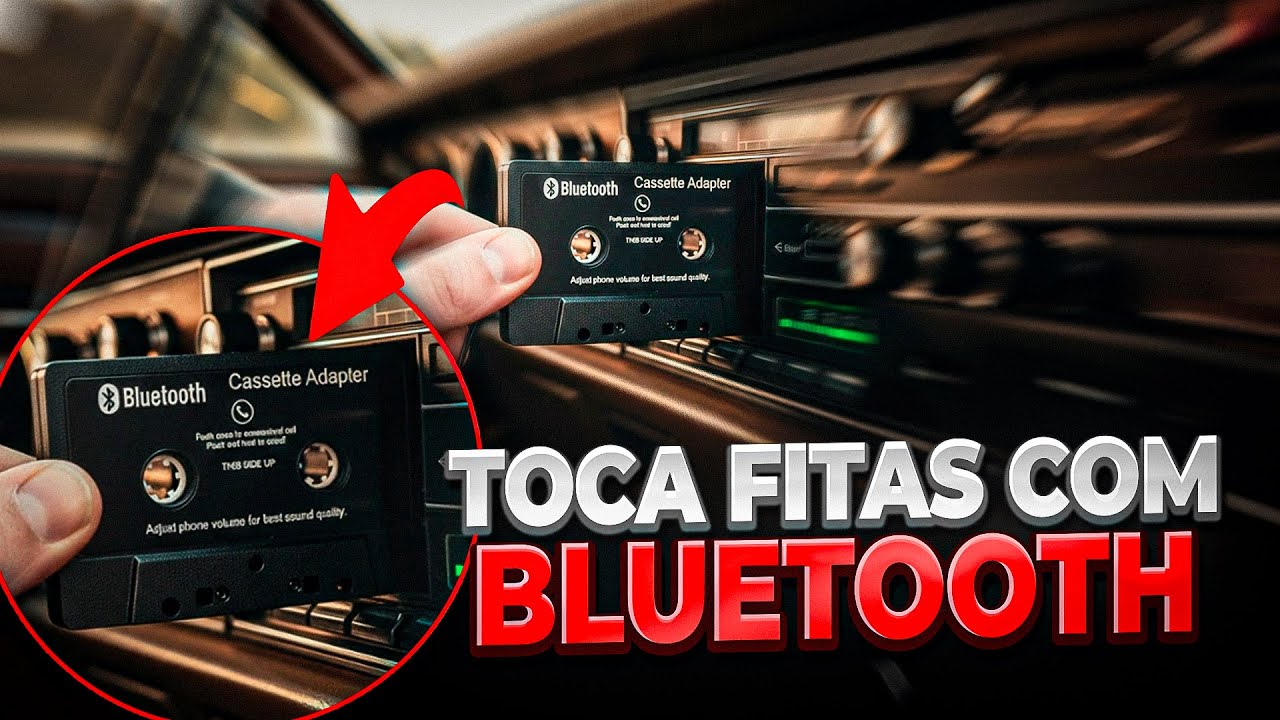 BLUETOOTH em RÁDIO ANTIGO ! FITA K7 BLUETOOTH é INCRÍVEL.. ‹ REVIEW ›