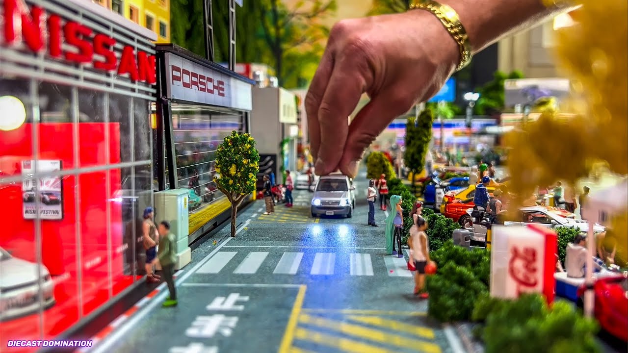 ПОШАГОВОЕ РУКОВОДСТВО ПО СБОРКЕ ДИОРАМЫ 1:64 | HOTWHEELS DIORAMA #youtube