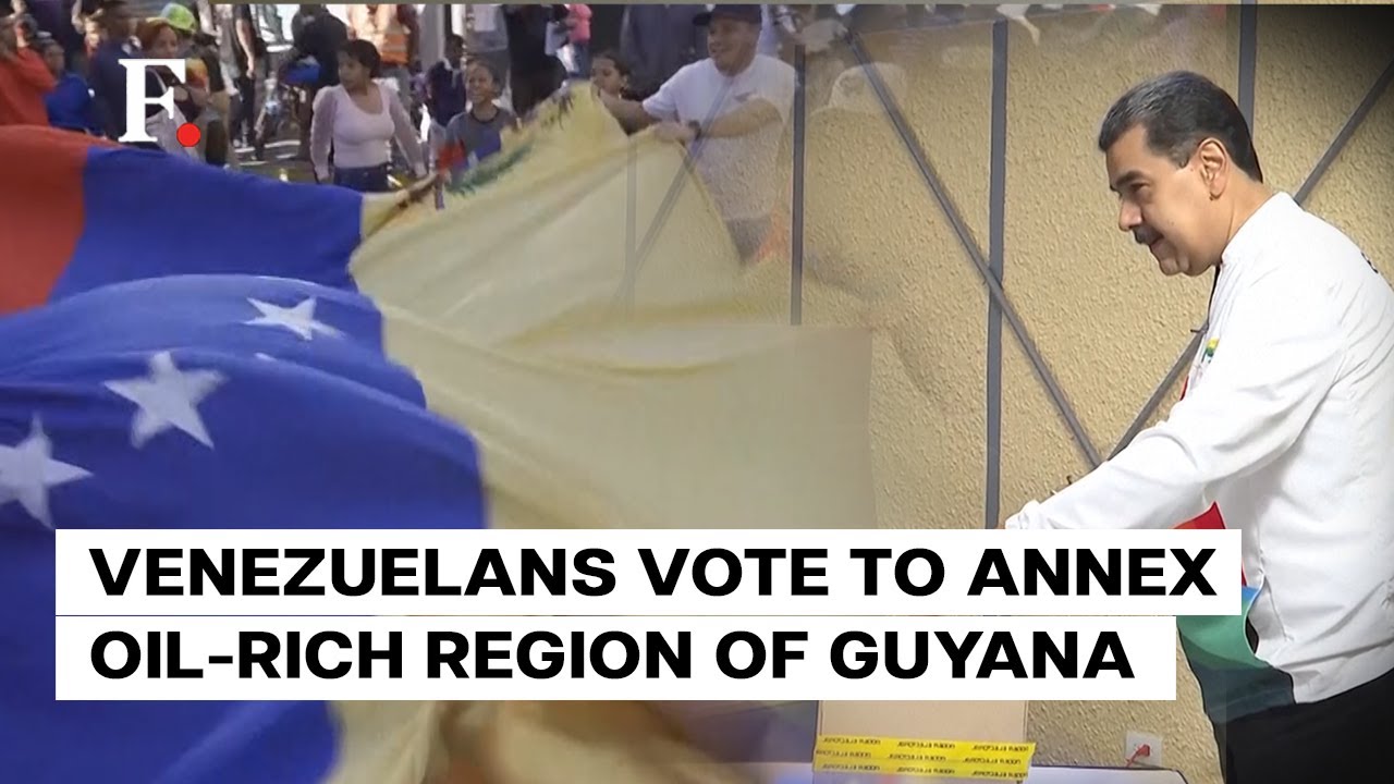 Venezuela: 95% Voters Approve Claim on Guyana's Oil-Rich Essequibo, Reject ICJ Ruling