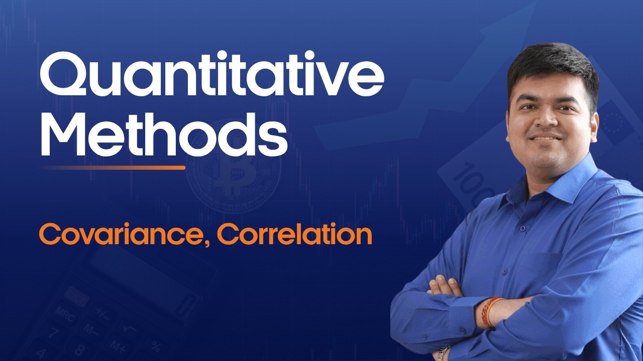 Covariance, Correlation | Quantitative Methods – 28 | CFA Level 1 | FRM P1