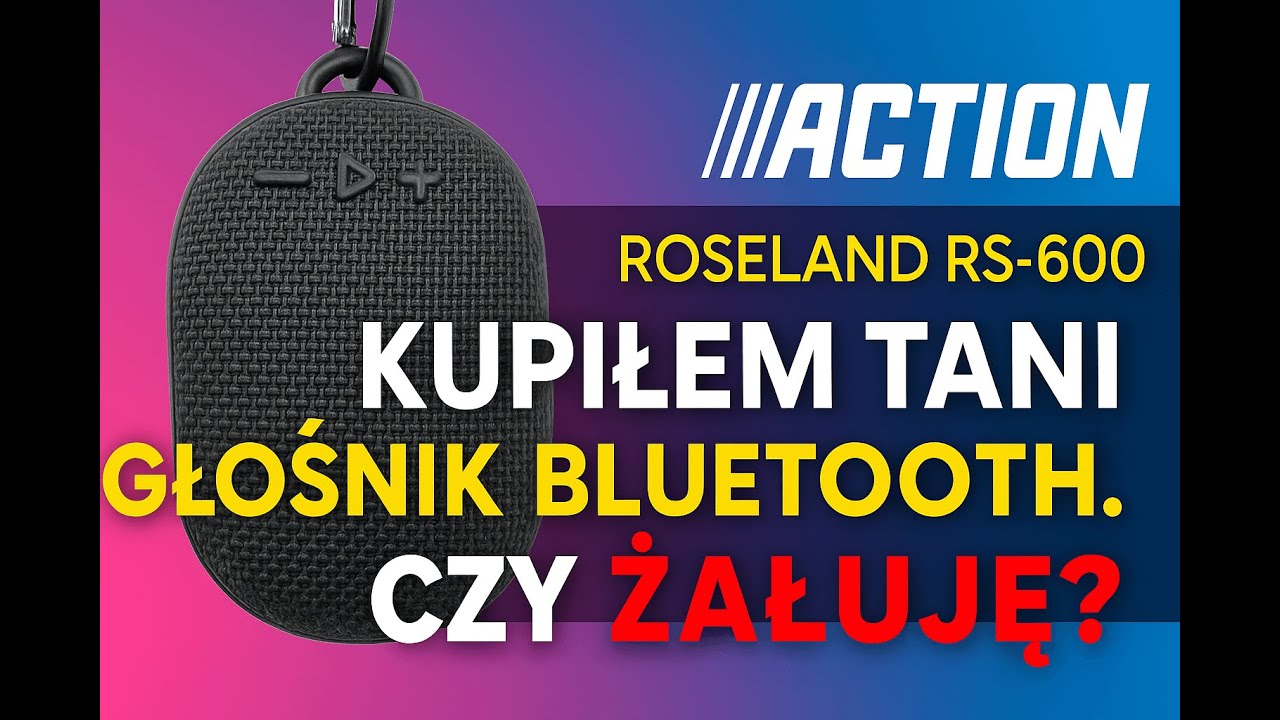 🔊 ROSELAND RS-600 - TANI GŁOŚNIK Z ACTION. CZY WARTO? 🔊 🔥 KONKURS 🔥 | CHINA-TECH.PL
