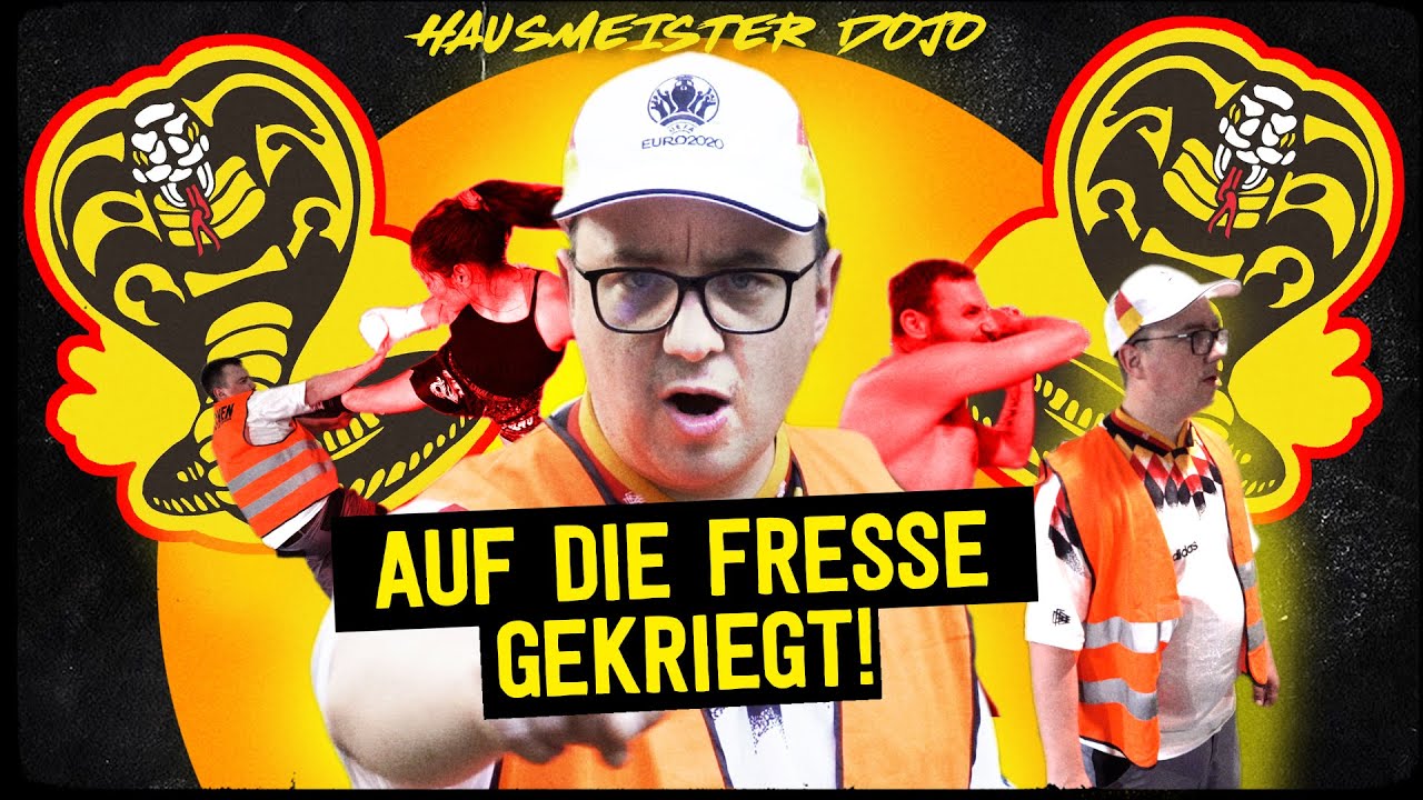 AUF DIE FRESSE GEKRIEGT! HAUSMEISTER DOJO.