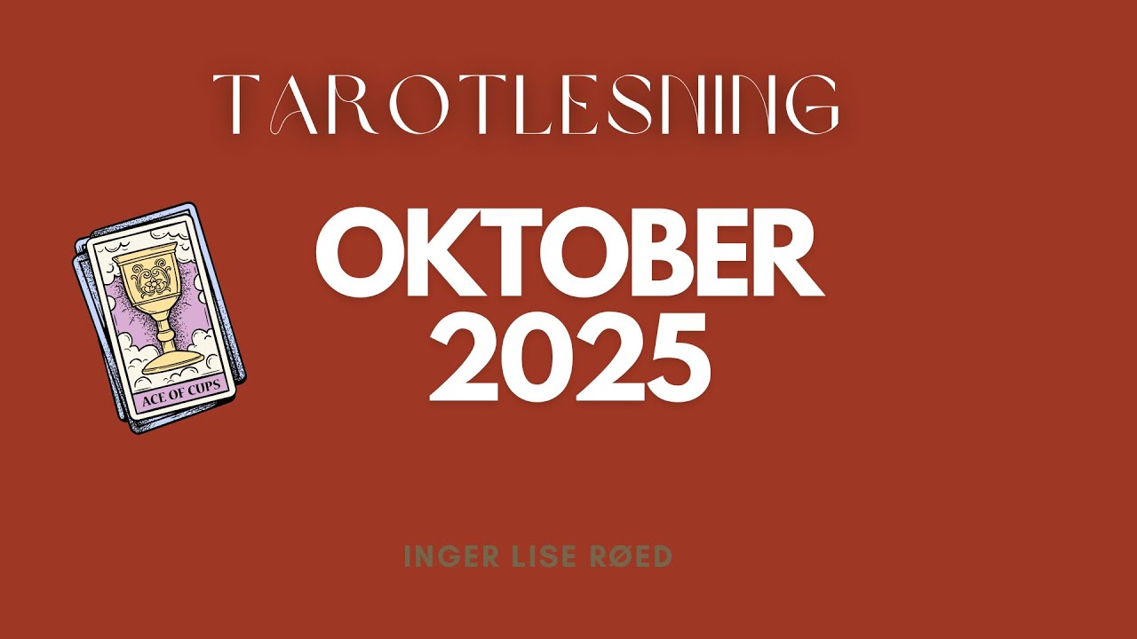 Tarotlesning - Oktober 2025