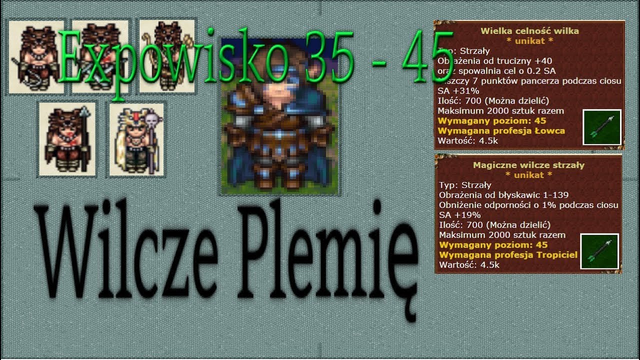 Wilczę Plemię - Expowisko 35 - 45 - Margonem