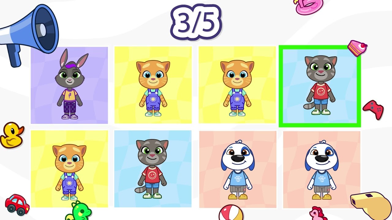 Say The Name On Beat Challenge (Talking Tom & Friends Edition)