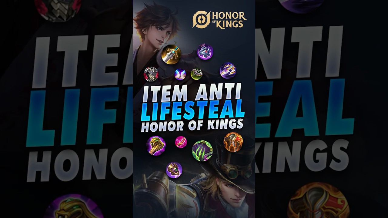 Item Counter / Anti Heal Lifesteal Regen HOK - Honor of Kings Item #hok #moba #vtuberid